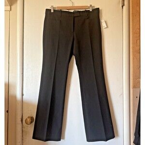 NWT Gap Modern Boot Dress Pants Slacks Office Dress Black Women's 6P